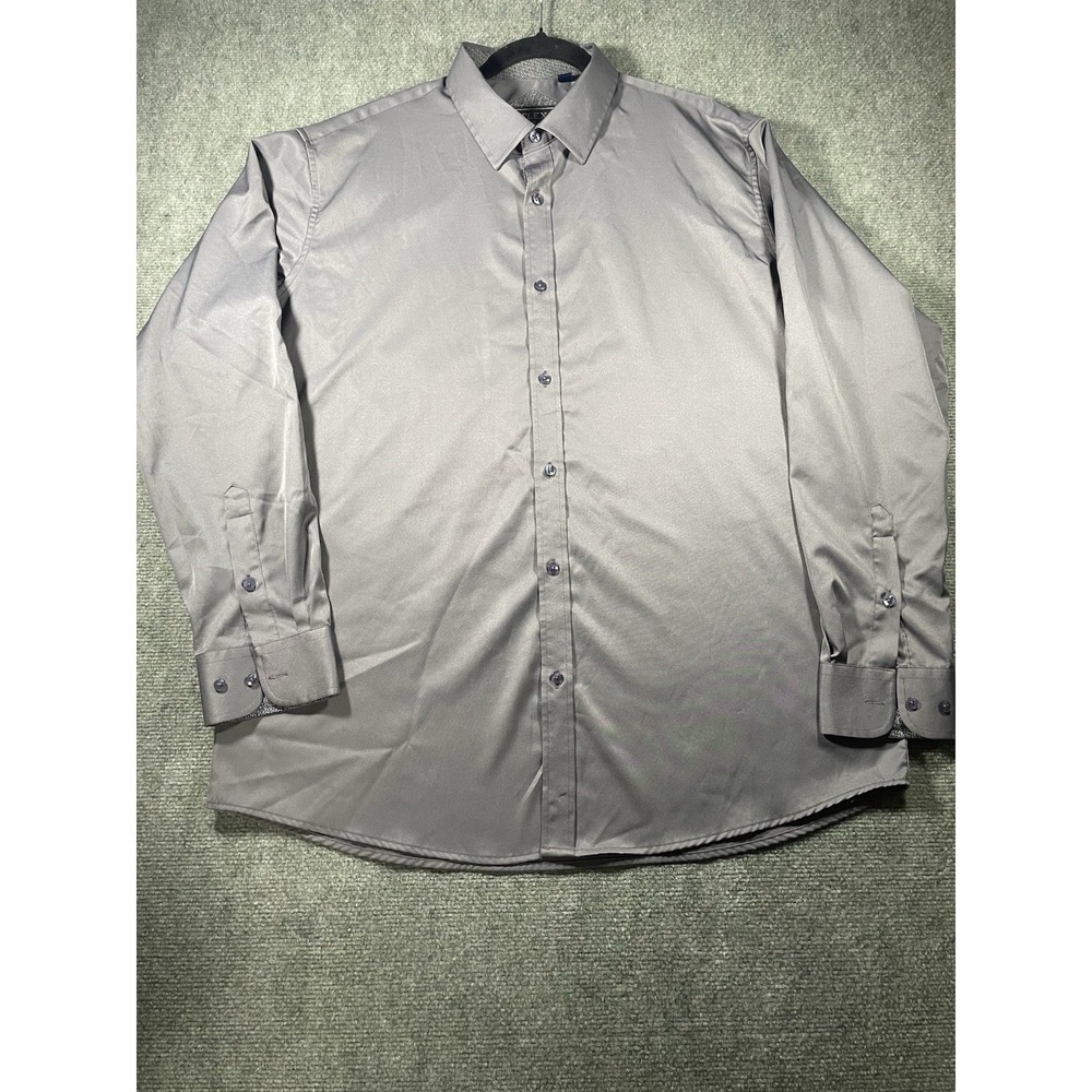 grey Flex Men's Luxury Collection Dress Shirt XL